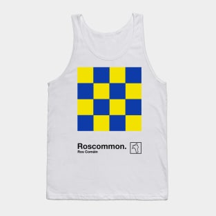 County Roscommon / Original Retro Style Minimalist Design Tank Top